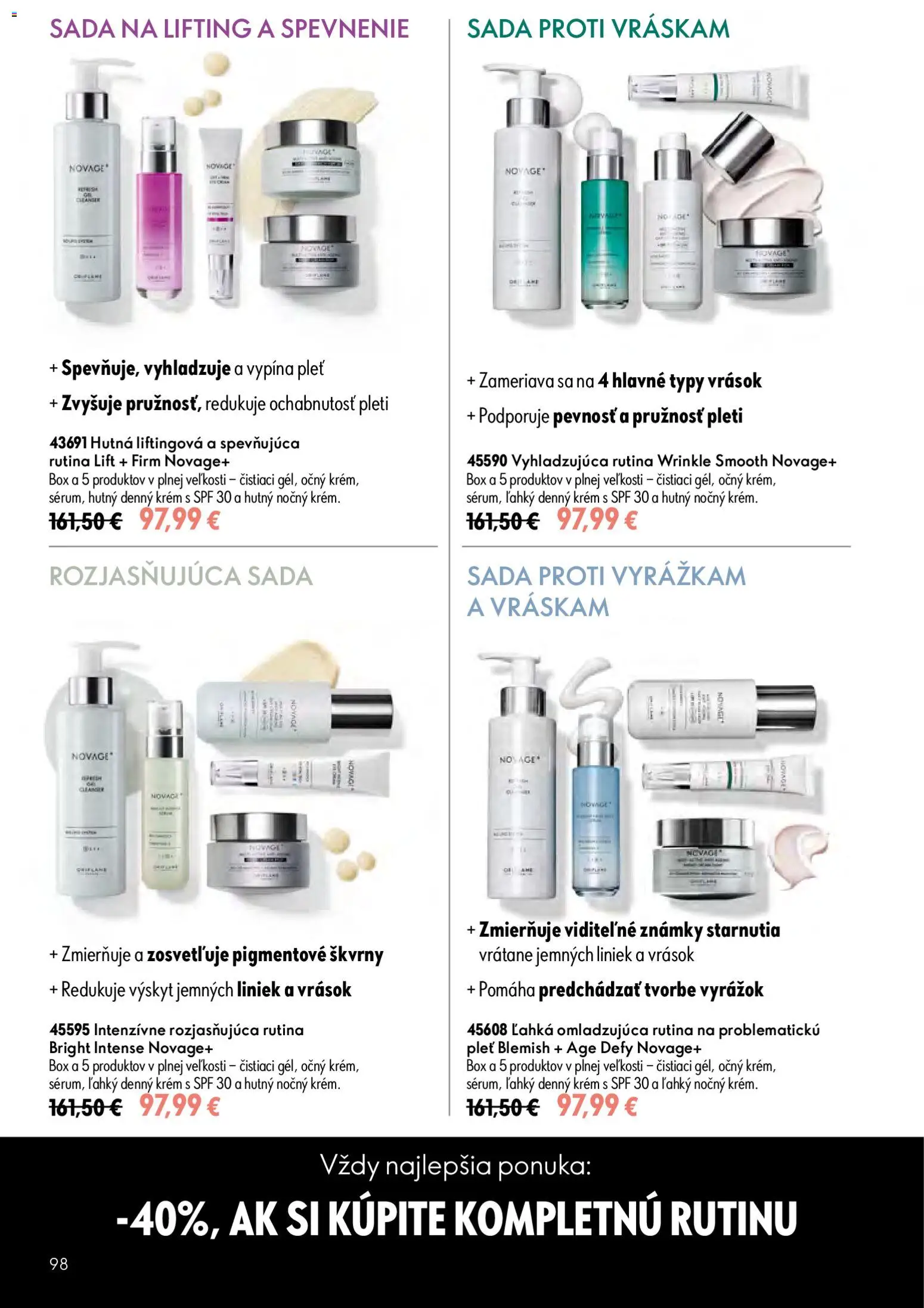 Nové Oriflame akcie – leták je platný od 17.06.2026 | Strana: 98 | Produkty: Krém