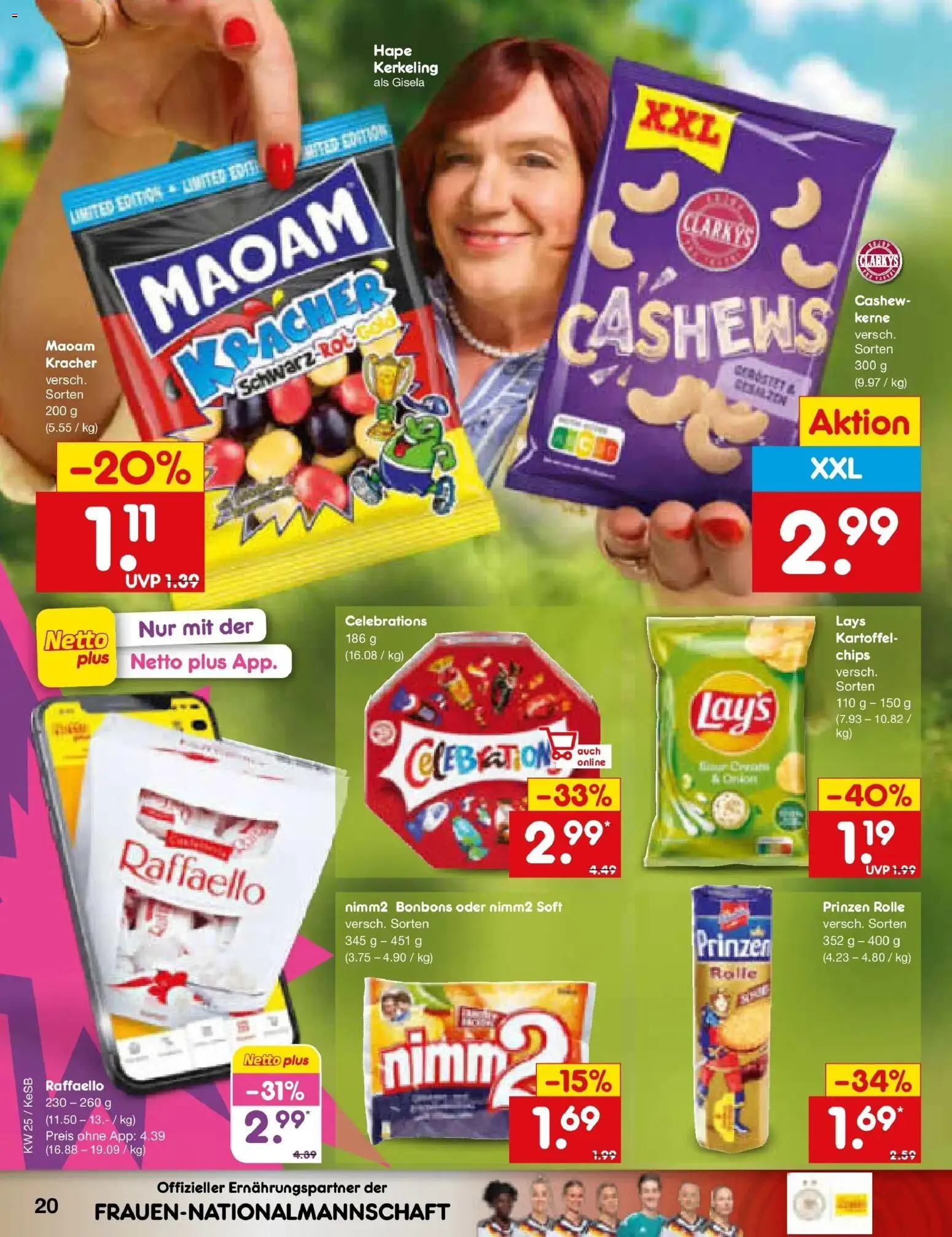 Netto Marken-Discount Prospekt Bonn – gültig ab 15.06.2026 | Seite: 26 | Produkte: Raffaello, Celebrations, Chips