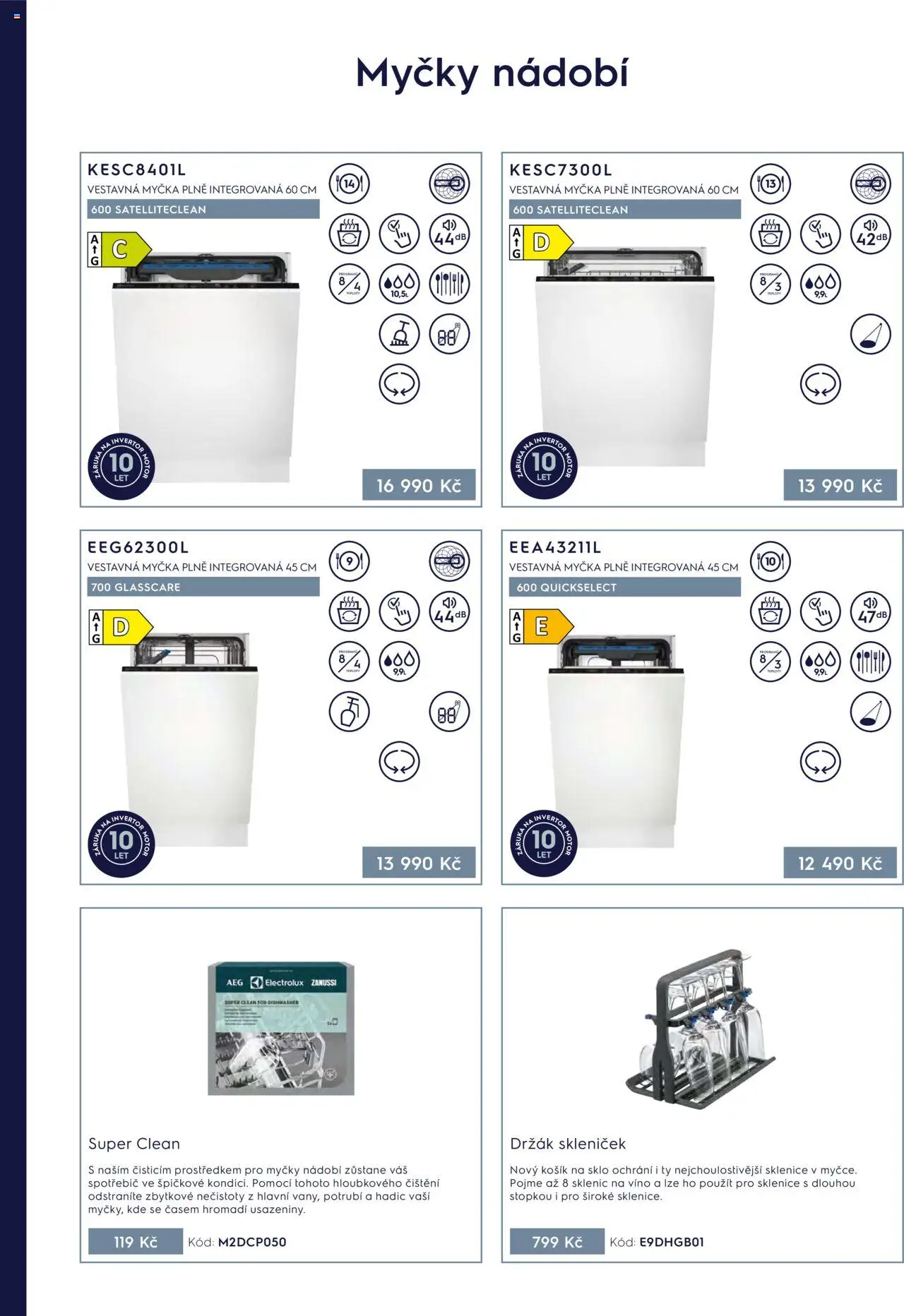 Möbelix leták - Electrolux od 01.04.2025 | Strana: 15 | Produkty: Víno, Myčka, Košík, Sklenice