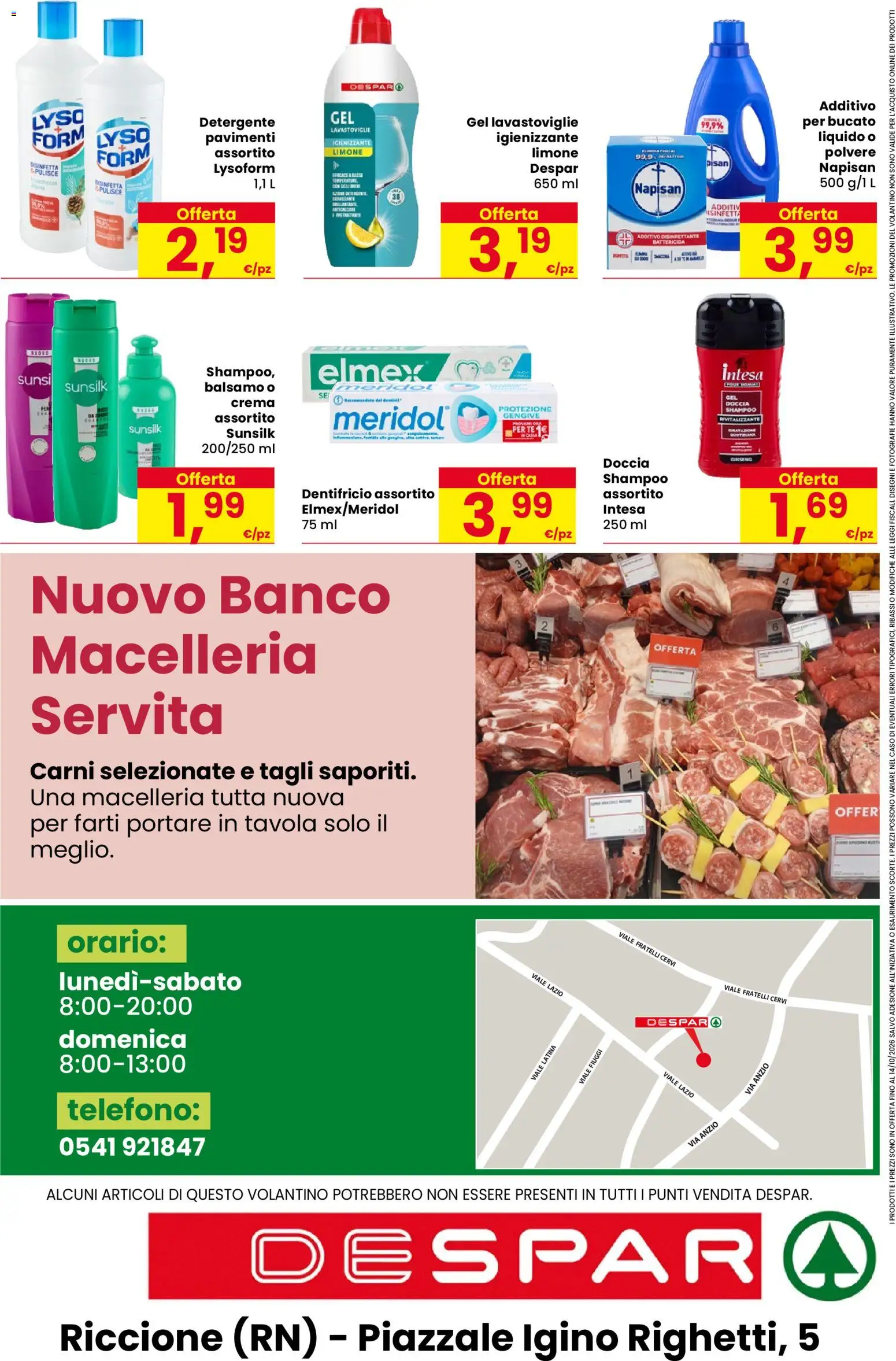 Volantino Despar del 01/10/2026 | Pagina: 20 | Prodotti: Balsamo, Crema, Lavastoviglie, Telefono