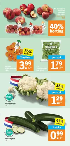 AH Nectarines of (wilde) perziken bak 1 kilo, AH Nectarines of (wilde) perziken bak 1 kilo - Voorbeeld van een folder van Albert Heijn, geldig van 03-08-2026 | Pagina: 6