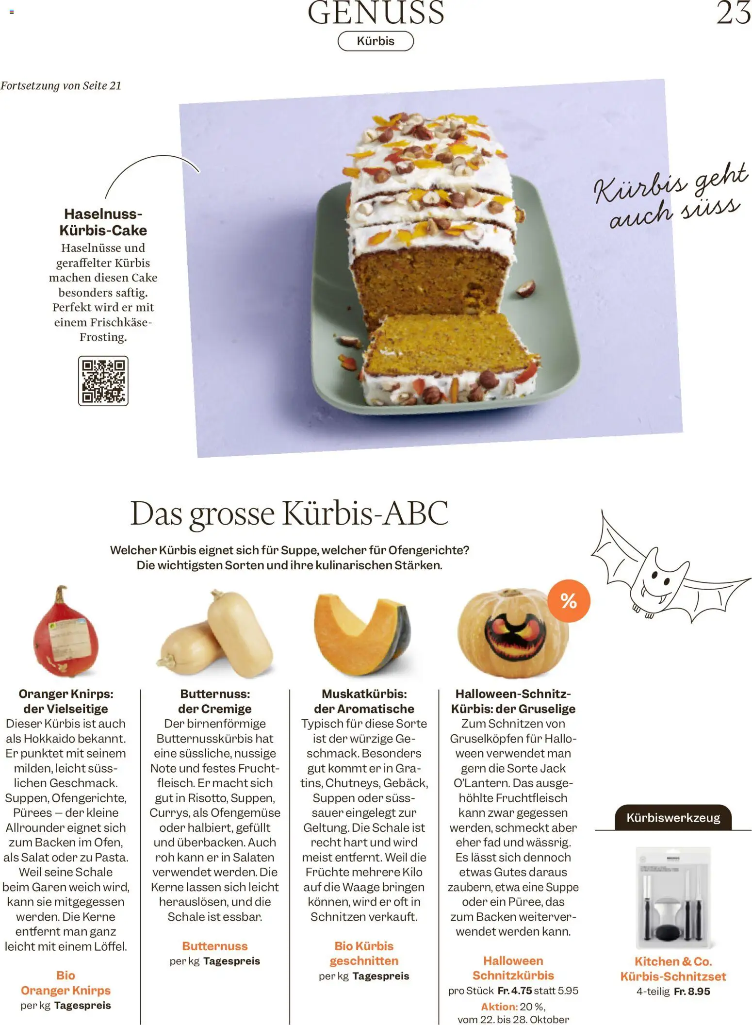 Migros aktionen Magazine – gültig ab 21.10.2026 | Seite: 23