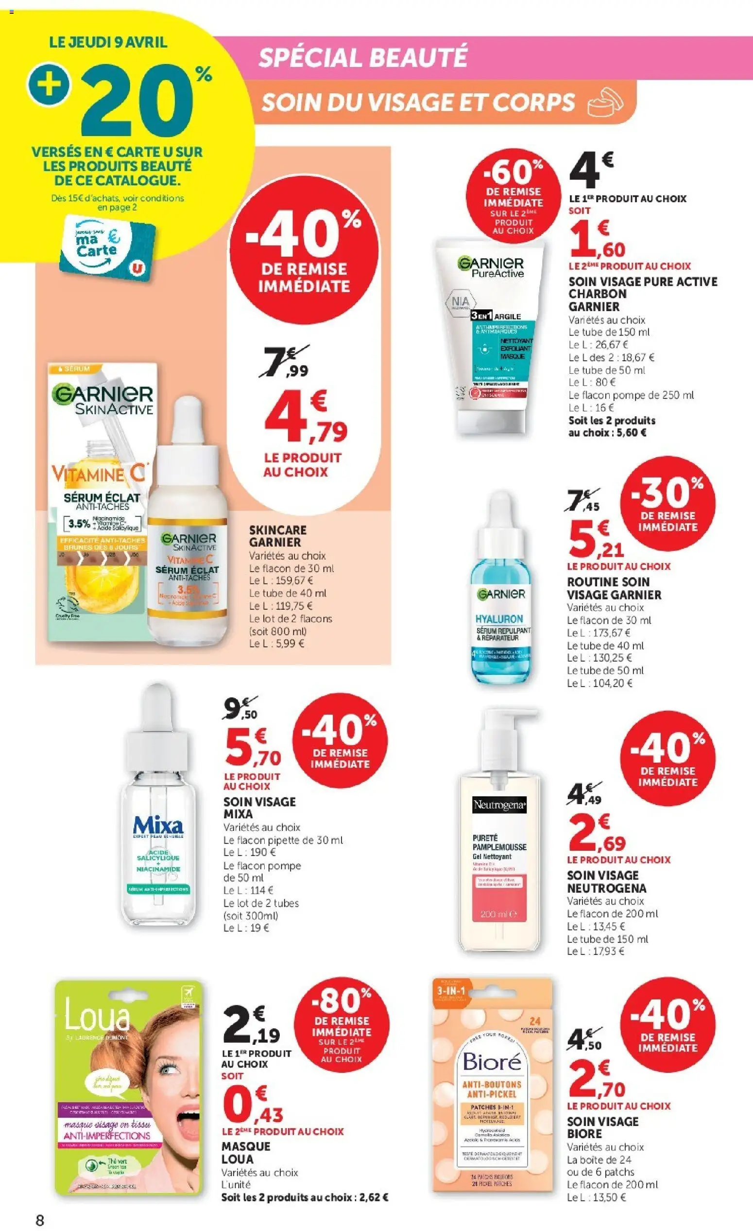 {H1} | Page: 8 | Produits: Serum, Produits beauté, Masque, Argile