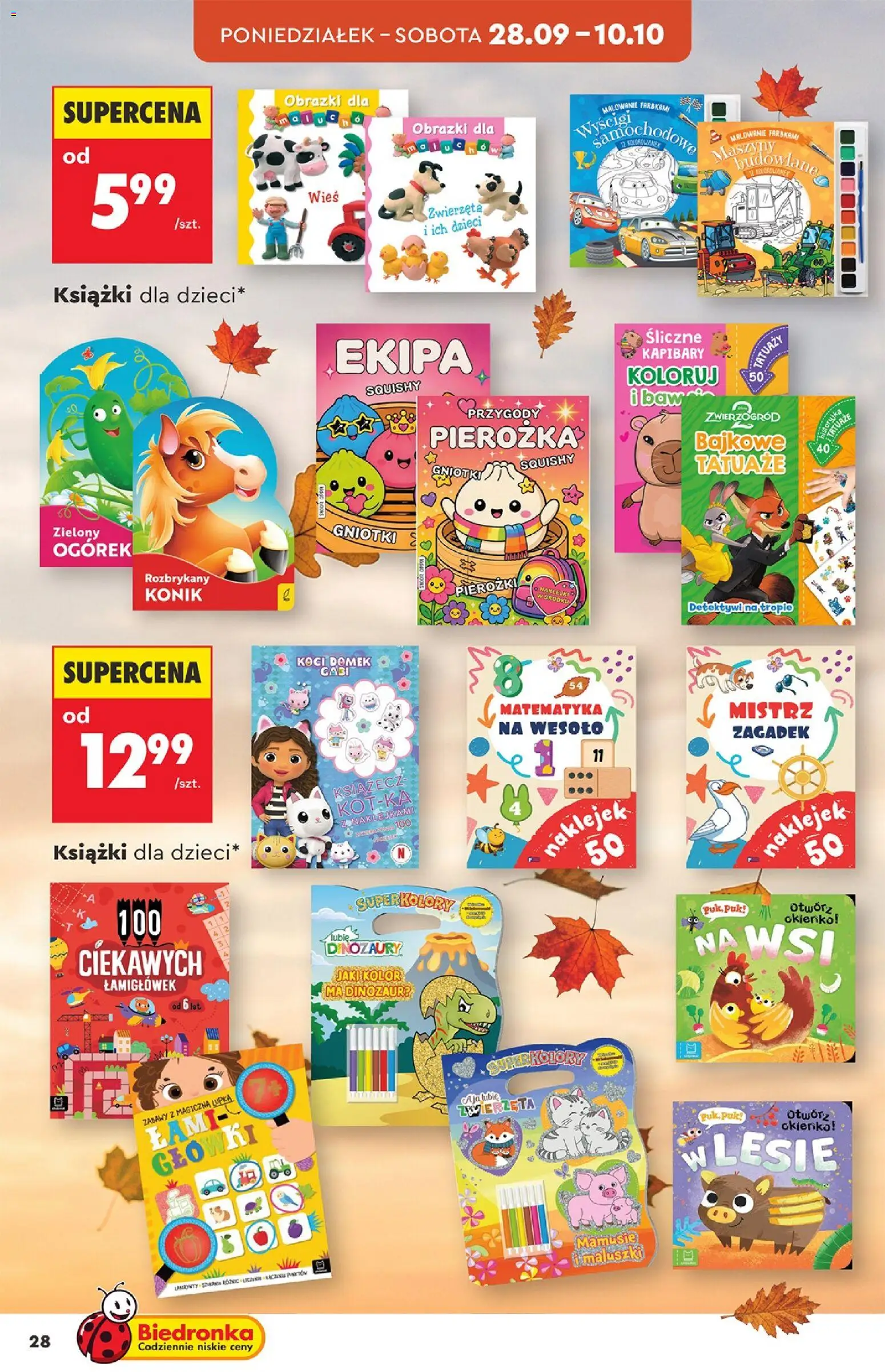 Biedronka Polsko leták - Hity i inspiracje od 28.09.2026 | Strana: 28