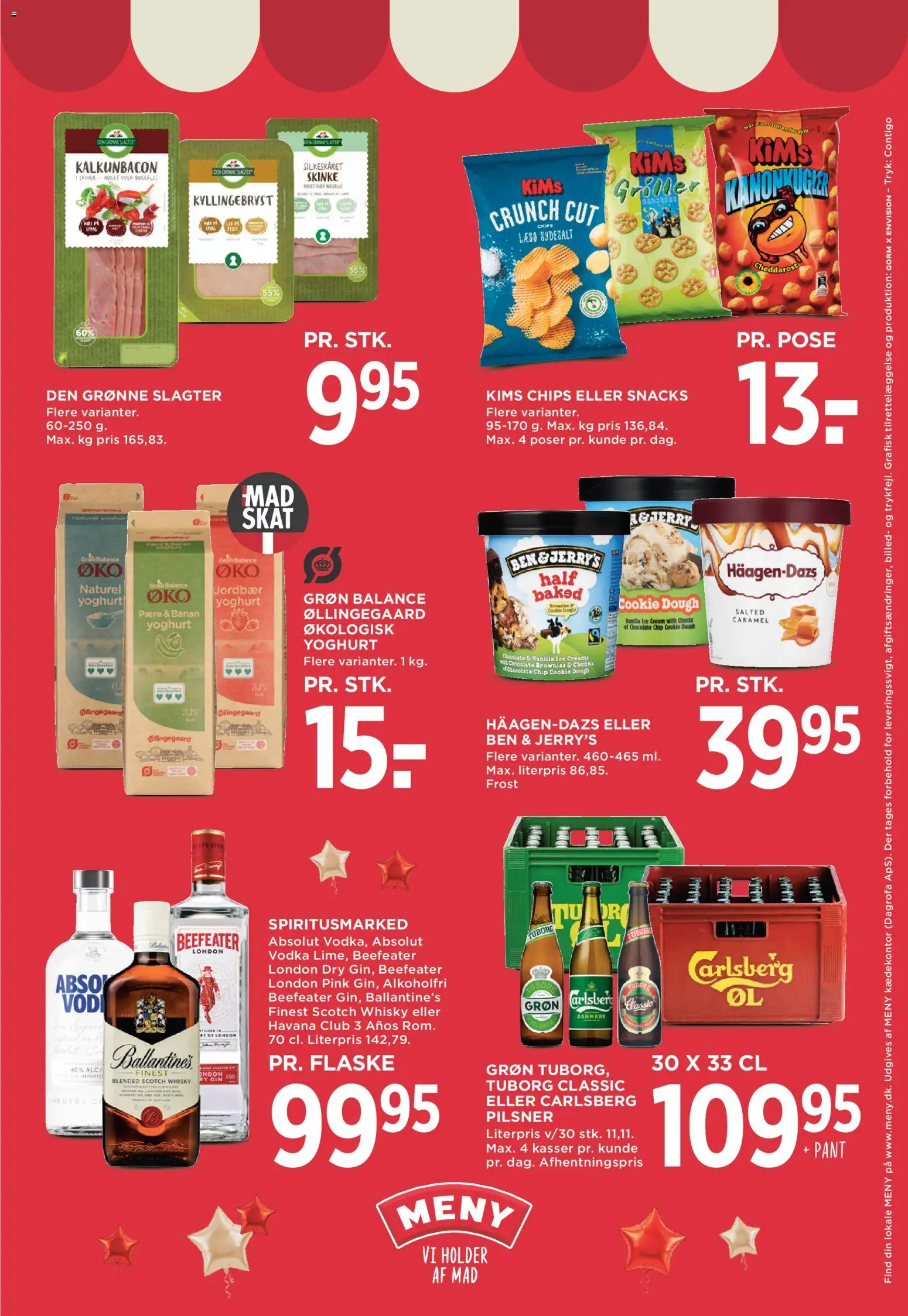 Meny tilbudsavis – gyldig fra 28/08/2026 | Side: 43 | Produkter: Brownies, Skinke, Jordbær, Whisky