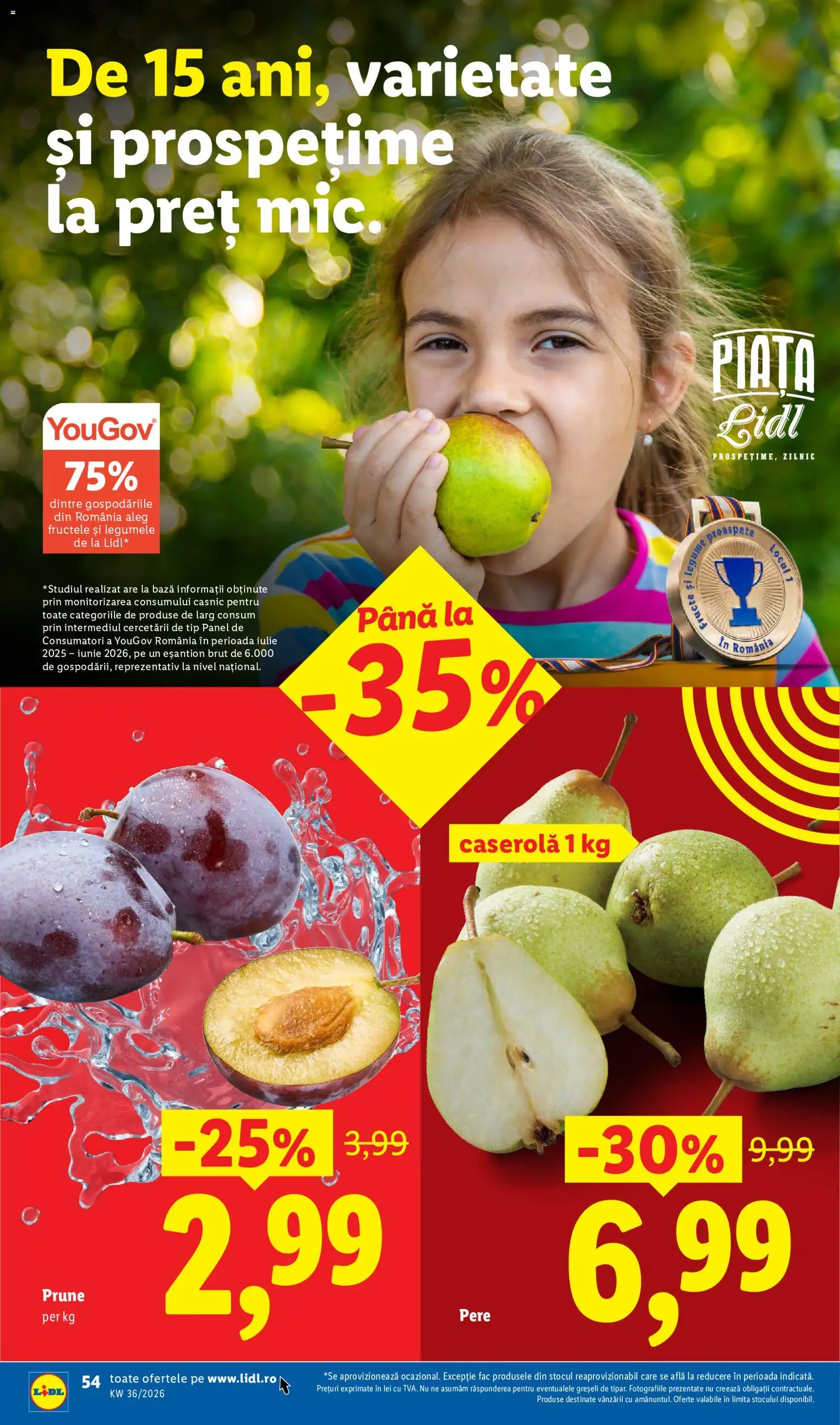 Noul catalog Lidl – valabil de la 31.08.2026 | Pagină: 54