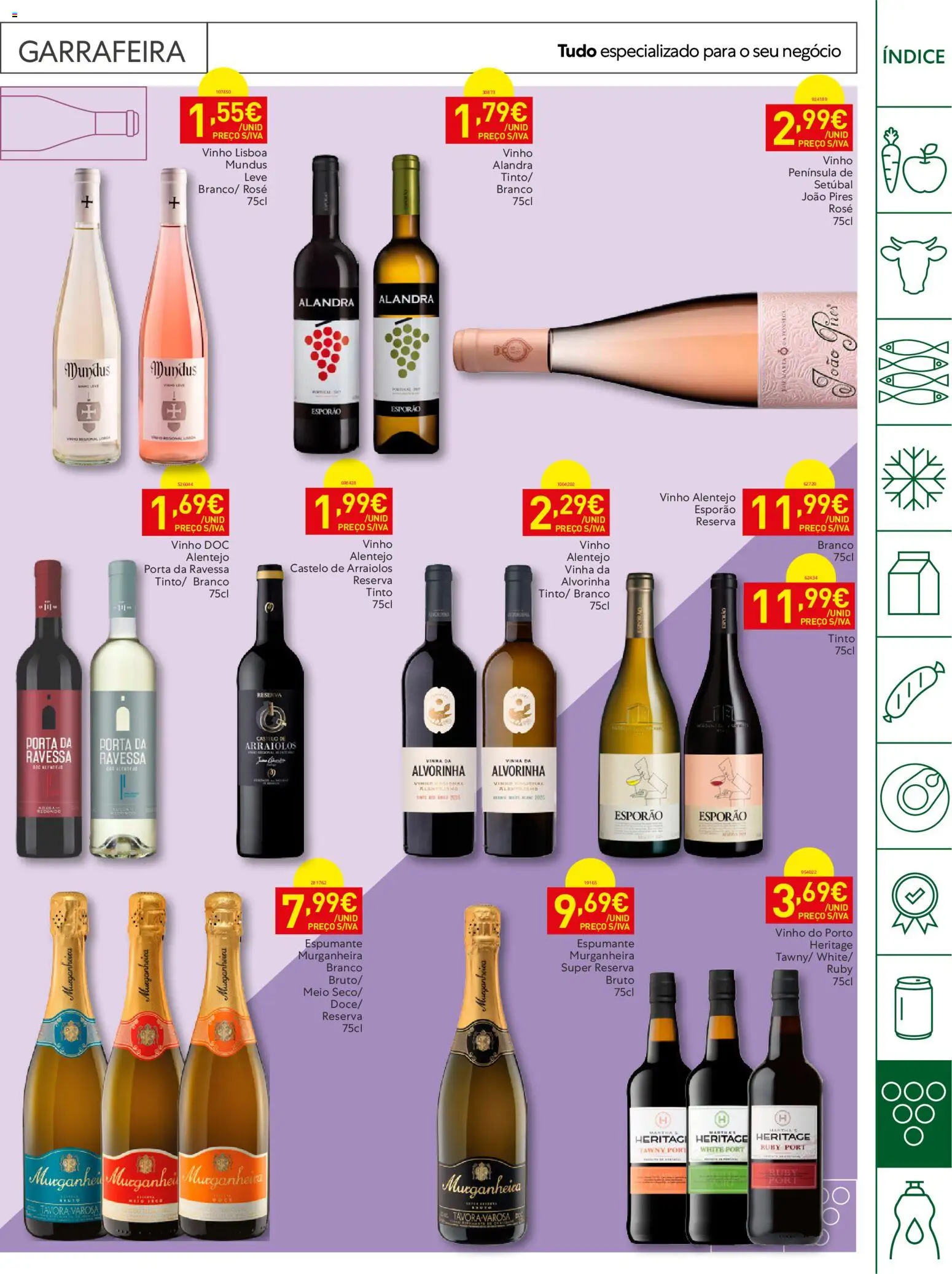 Recheio Horeca Madeira │ válido de 23/06/2026 | Página: 23 | Produtos: Porta, Espumante, Pó, Vinho