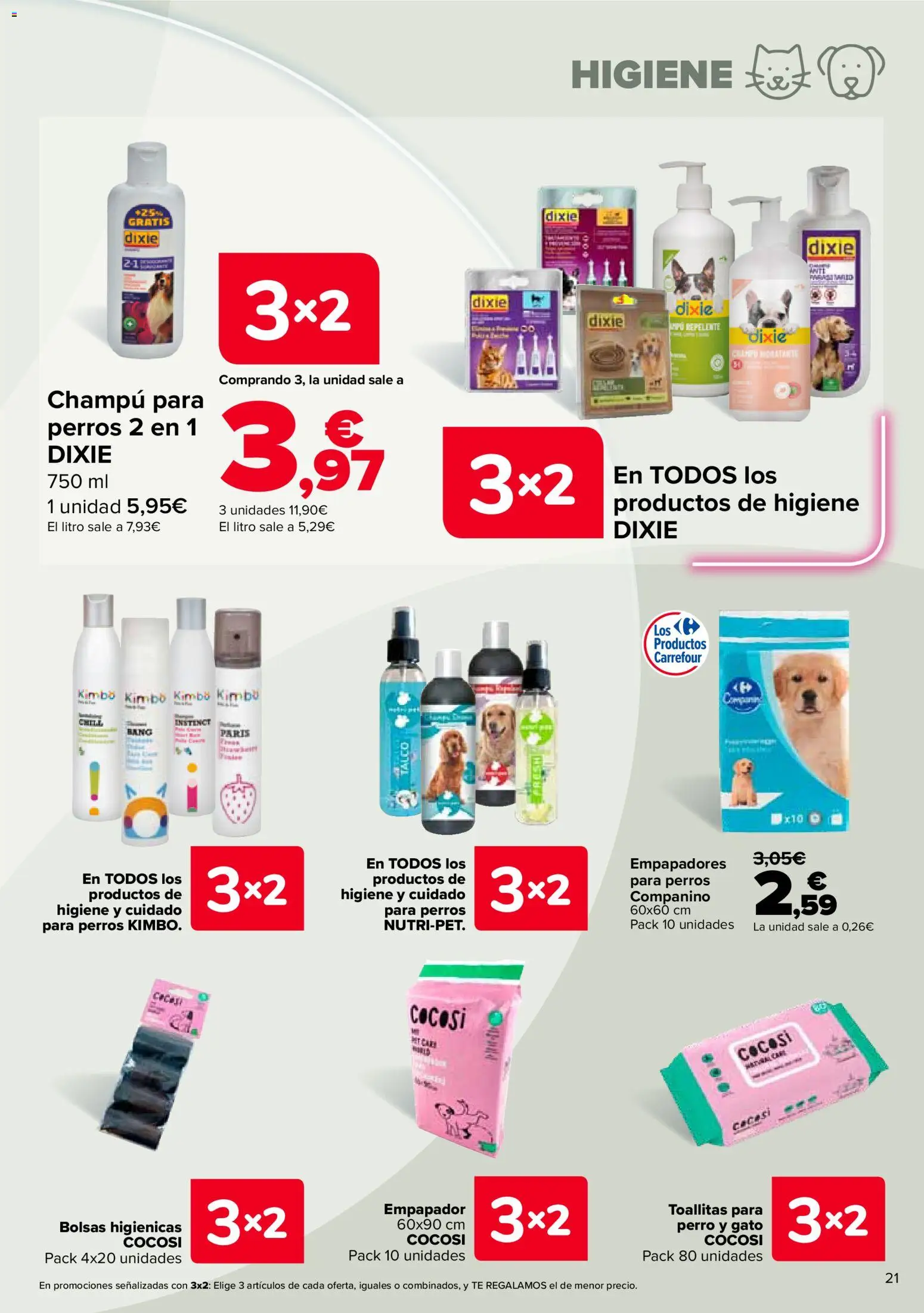 Carrefour Mascotas │ válido desde el 25/06/2026 | Página: 21 | Productos: Champú, Té