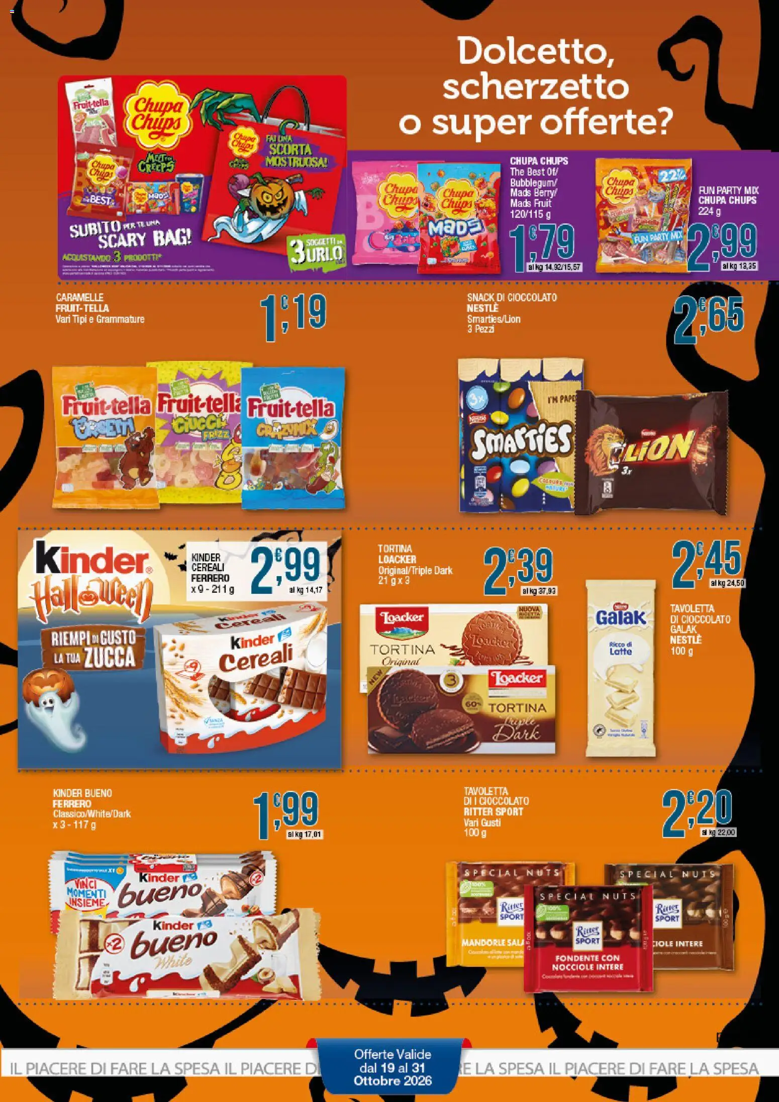 Volantino Sidis del 19/10/2026 | Pagina: 17 | Prodotti: Tè, Cereali, Mandorle, The