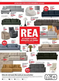 Mio erbjudanden - Förhandsvisning av reklamblad från butik Mio aktuell från 23/06/2026 | Sida: 8 | Produkter: Bordslampa, Soffa, Fåtölj, Telefon