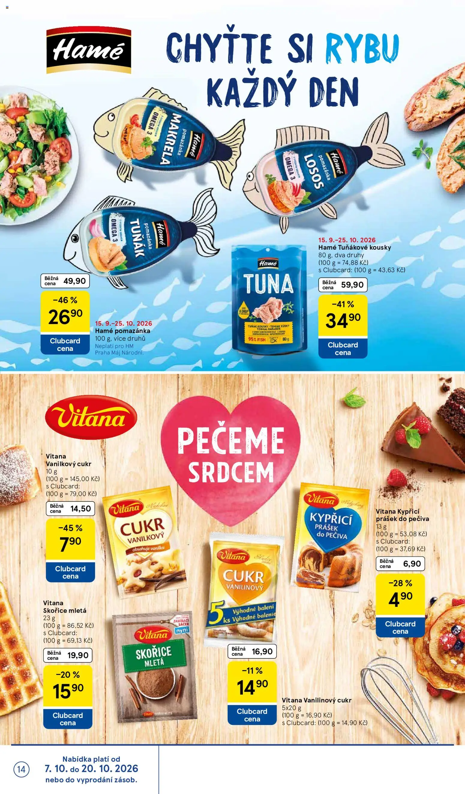 Tesco leták - Značky, které máte rádi od 30.09.2026 | Strana: 14