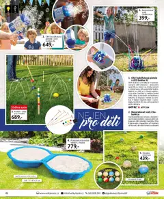 Náhled letáku Velký Košík katalog červen 2026 od 01.06.2026 | Strana: 46 | Produkty: Pískoviště, Kabel, Postřikovač, LED