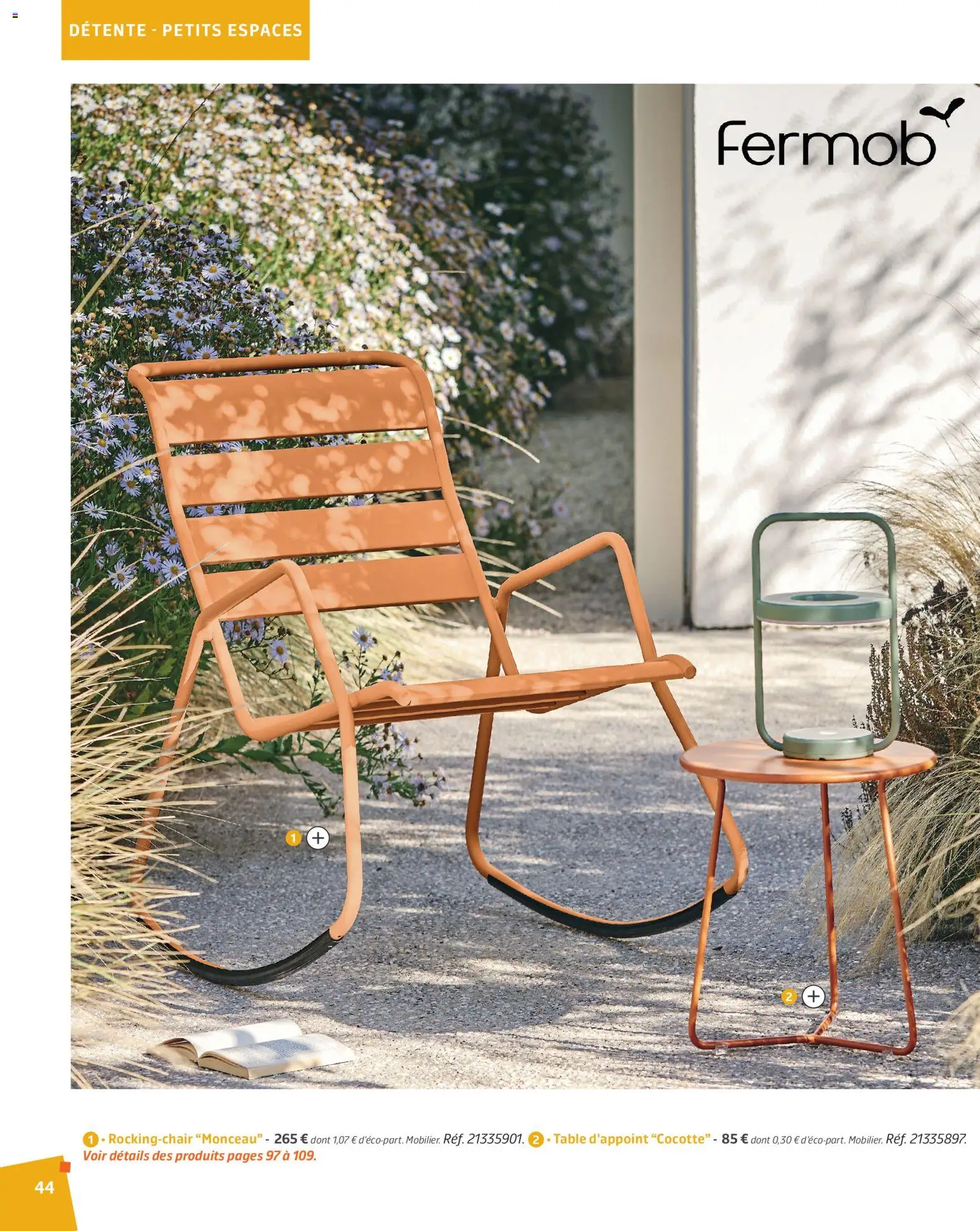 {H1} | Page: 44 | Produits: Table d'appoint, Table