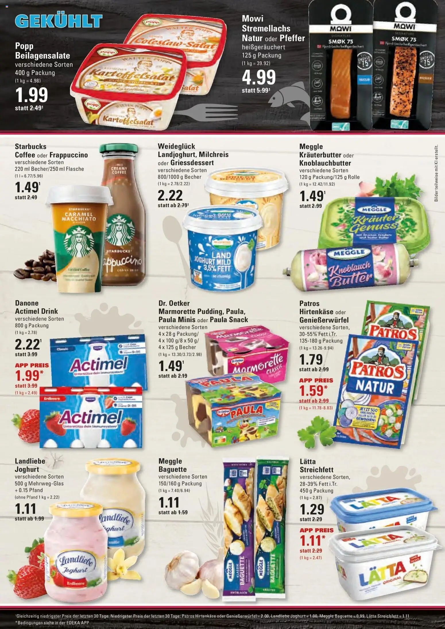 Edeka prospekt Stade	 – gültig ab 10.05.2026 | Seite: 8 | Produkte: Butter, Joghurt, Kräuterbutter, Patros