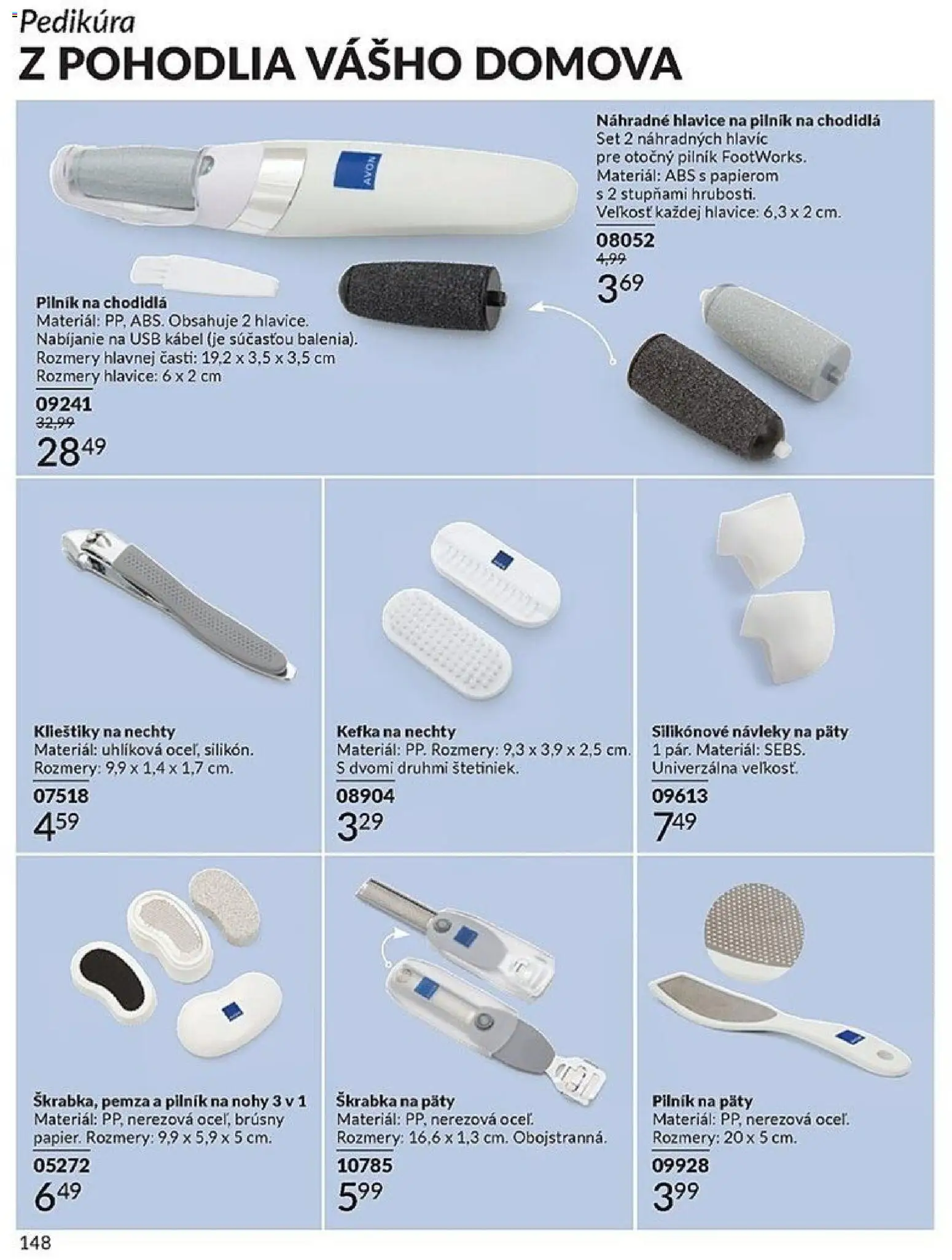 Nové Avon akcie – leták je platný od 01.04.2026 | Strana: 148 | Produkty: Kábel, USB