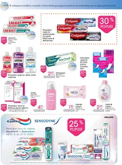 Tuš drogerija katalog akcije – veljaven od 10.06.2026 | Stran: 14 | Izdelki: Intimno milo, Robčki, Milo, Zobna pasta