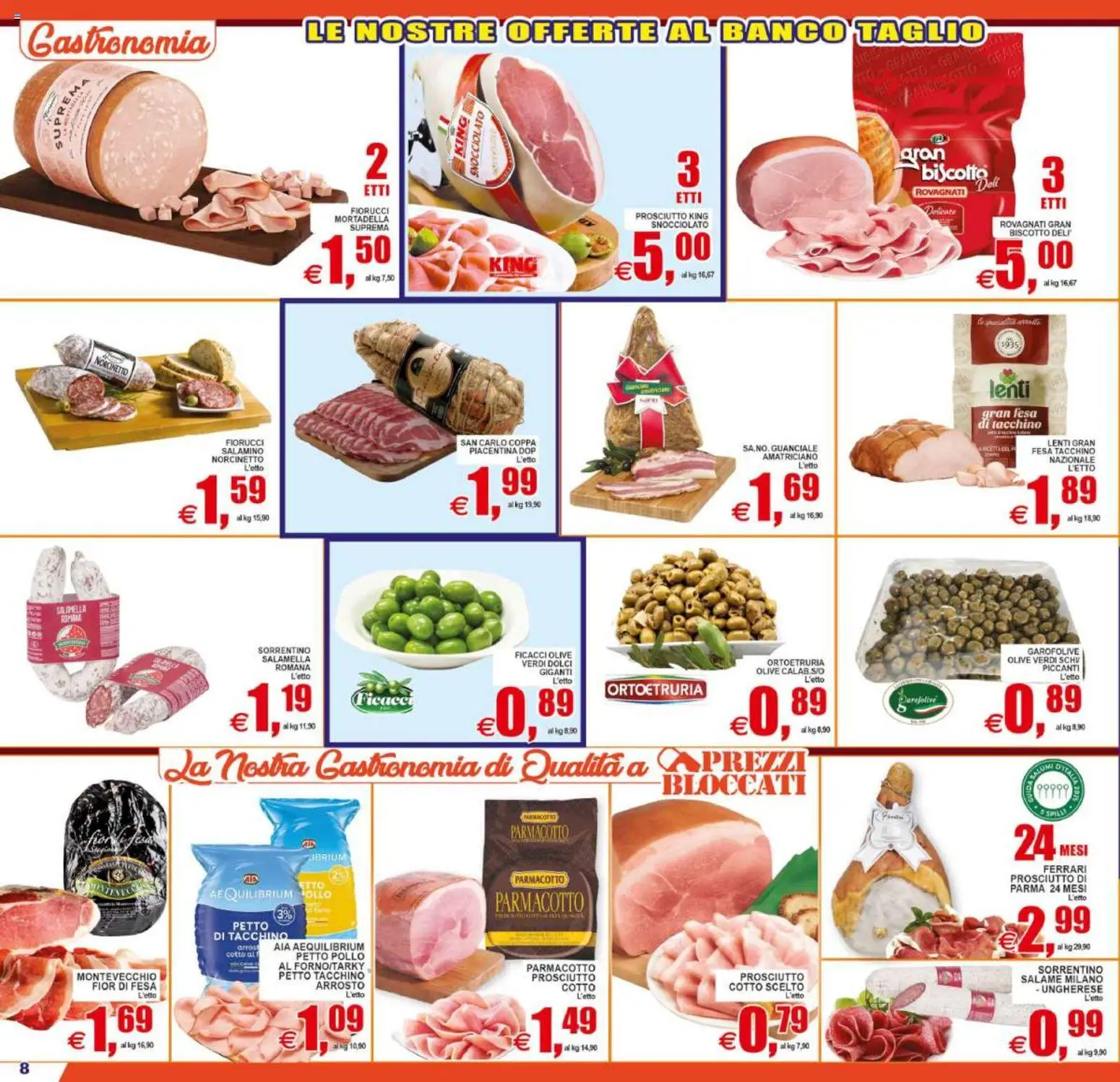 Volantino Pewex del 29.05.2026 | Pagina: 8 | Prodotti: Salamella, Pollo, Tacchino, Prosciutto