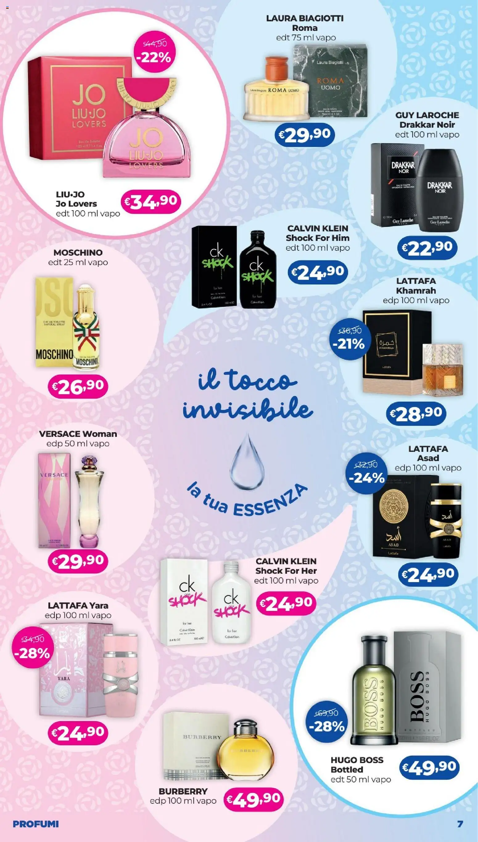 Volantino La Saponeria del 24/09/2026 | Pagina: 7 | Prodotti: Profumi