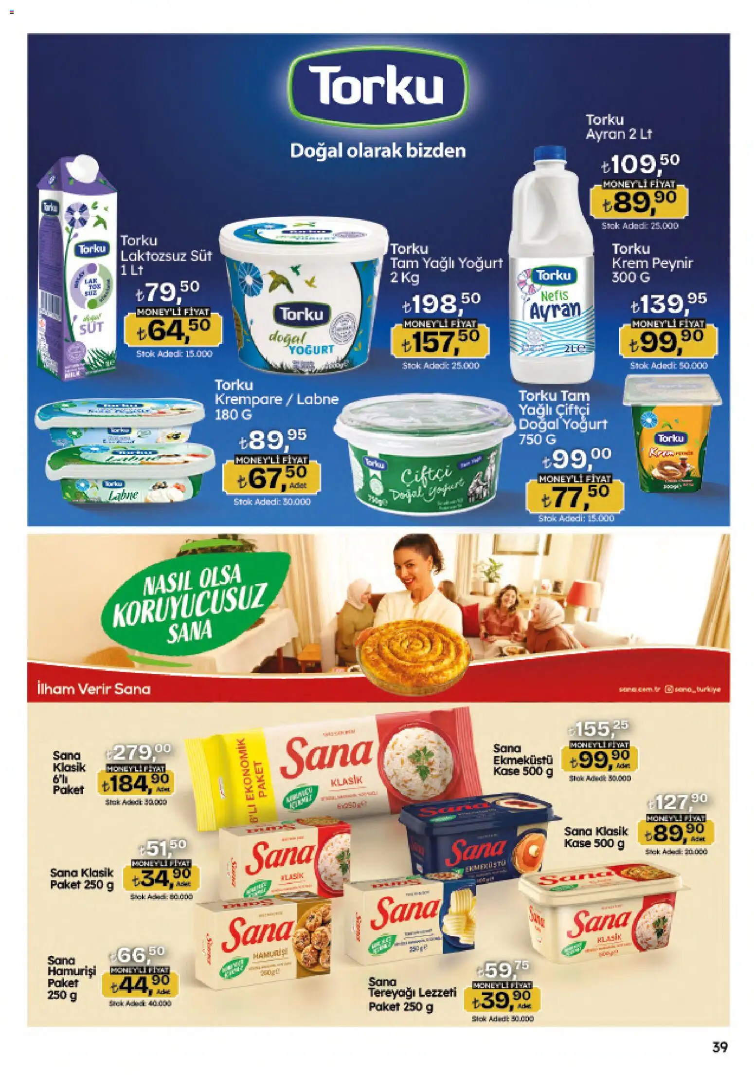 Migros Katalog - 5M Migroskop Dijital - 09 Temmuz 2026 tarihinden itibaren geçerlidir | Sayfa: 39 | Ürünler: Kaşe, Süt, Peynir, Yoğurt