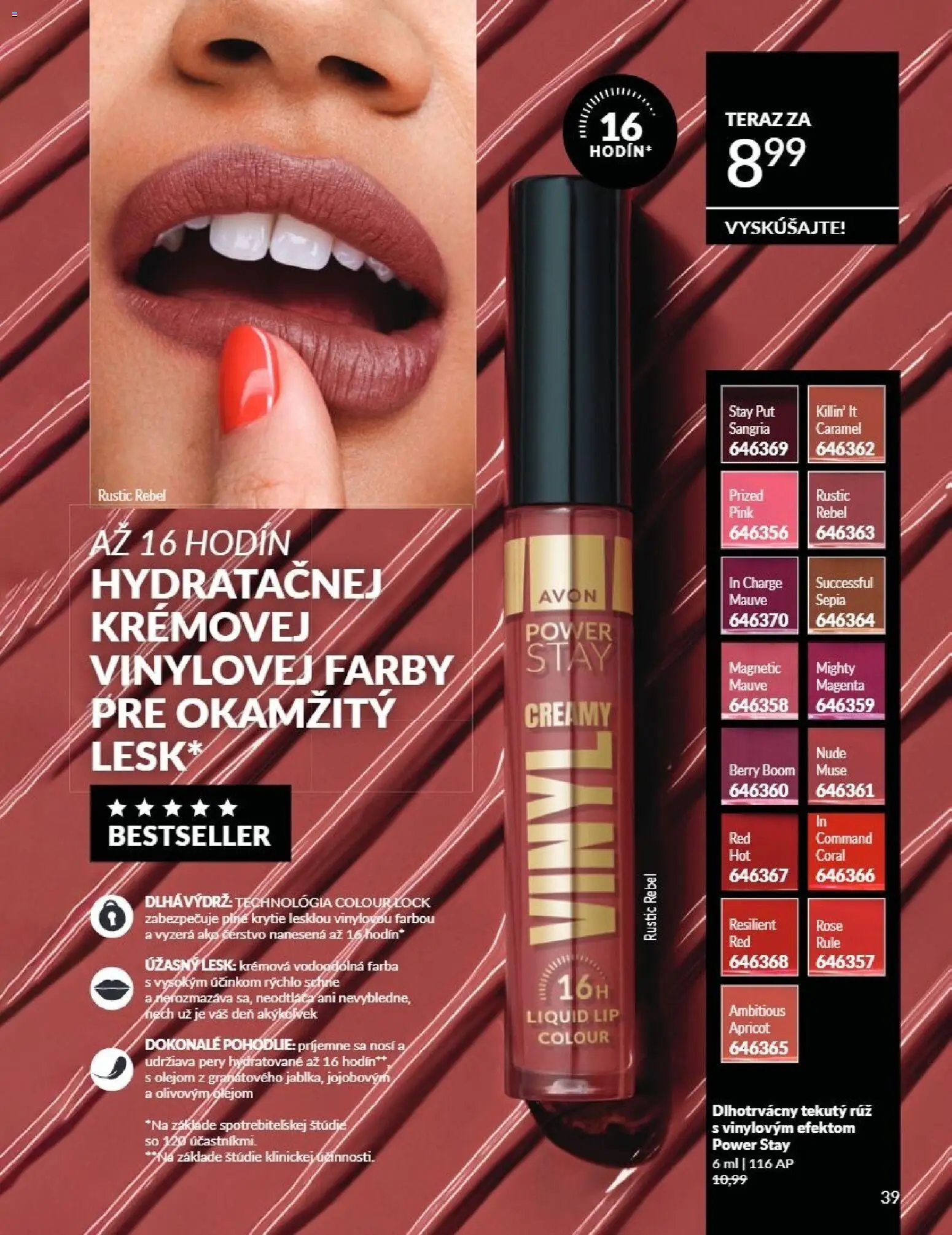 Nové Avon akcie – leták je platný od 01.07.2026 | Strana: 39