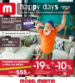 Möbel Martin - Prévisualisation de Möbel Martin catalogue happy days valide à partir de 17/08/2026