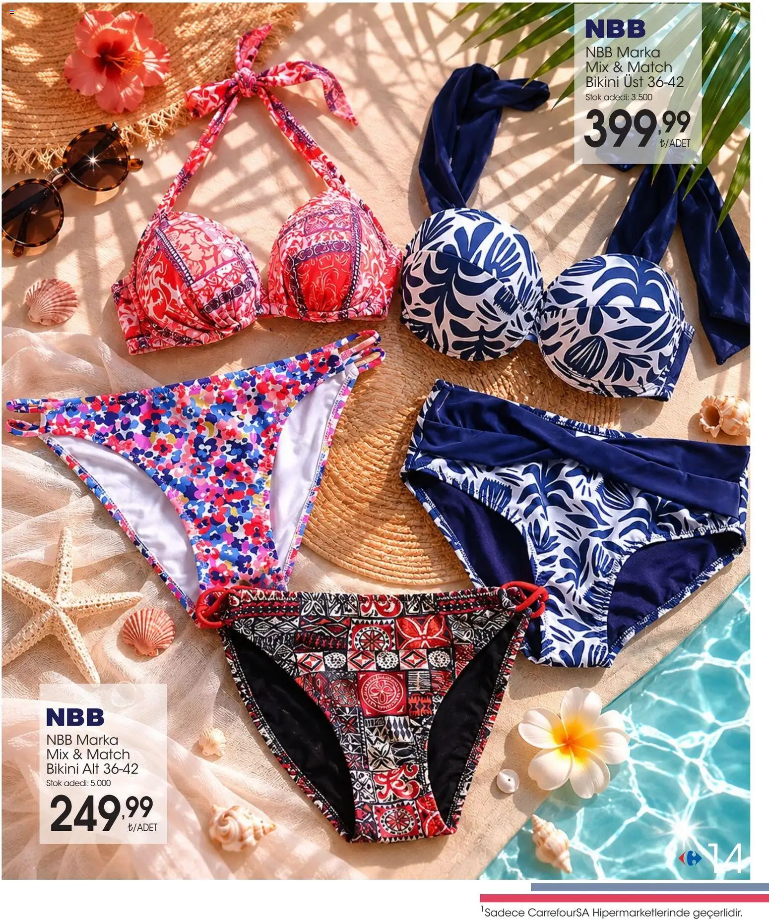 CarrefourSA - Katalog Bu yaz doğruca - 01 Temmuz 2026 tarihinden itibaren geçerlidir | Sayfa: 14