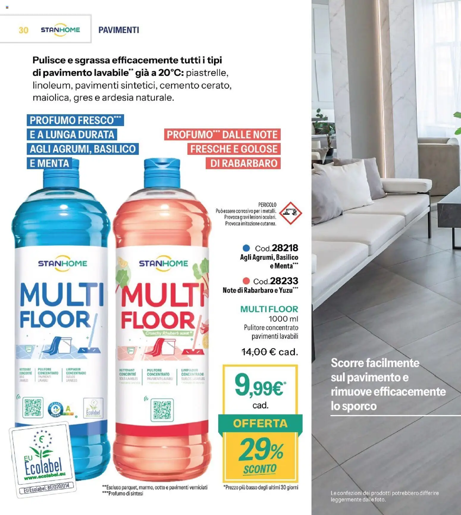 Volantino Stanhome del 20/10/2026 | Pagina: 30 | Prodotti: Pavimento, Top
