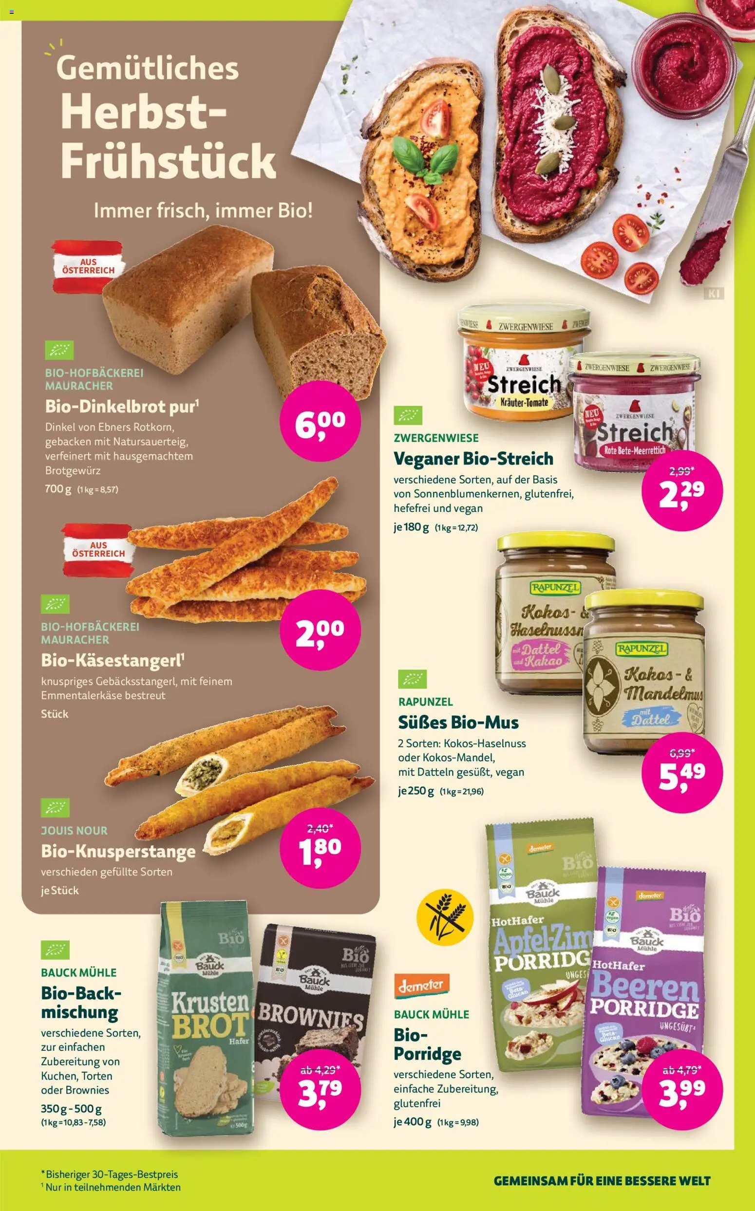 Denns BioMarkt Angebote gültig ab 07.10.2026 | Seite: 11 | Produkte: Dattel, Mühle, Brot