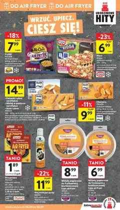 Pogląd oferty "Intermarche gazetka" - ważna od 24.09.2026 | Strona: 33 | Produkty: Szynka, Paluszki rybne, Paluszki rybne frosta, Olej
