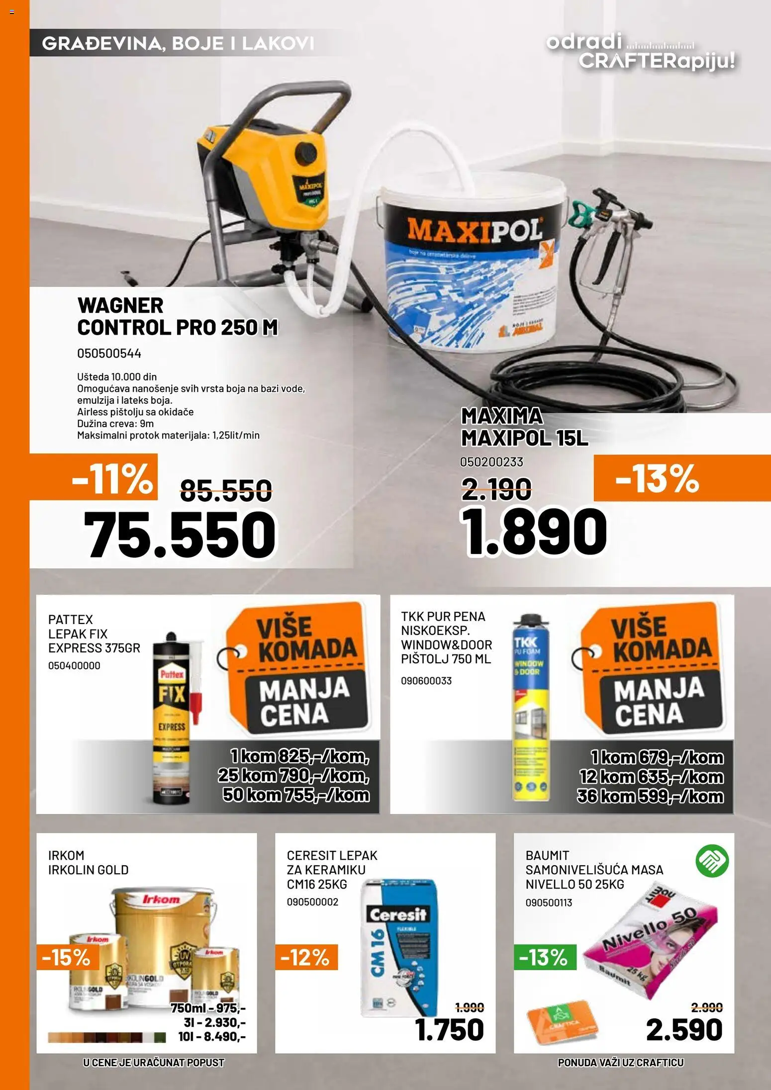 Crafter katalog - važi od 03.06.2026 | Strana: 7