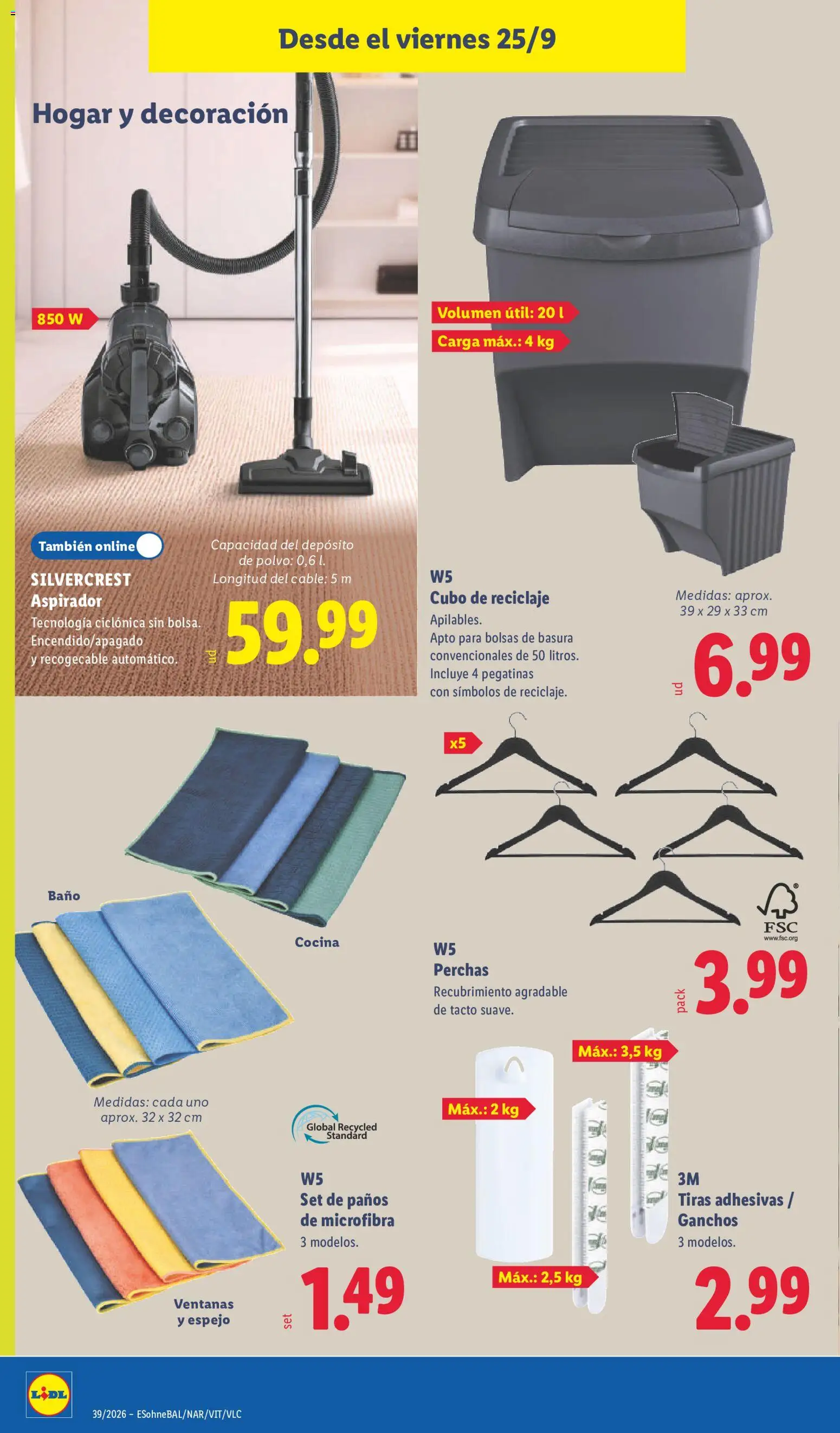 Lidl folleto de bazar │ válido desde el 21/09/2026 | Página: 20