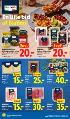 ITALIANO Italiensk skinke, salami eller oliven uden sten, Italiensk skinke, salami eller oliven uden sten gyldig fra 02/08/2026 | Side: 8