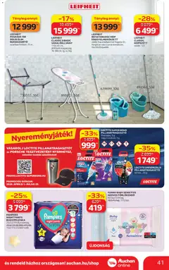 Auchan akciós újság - amely érvényes a következő dátumtól: 30.04.2026 | Oldal: 41