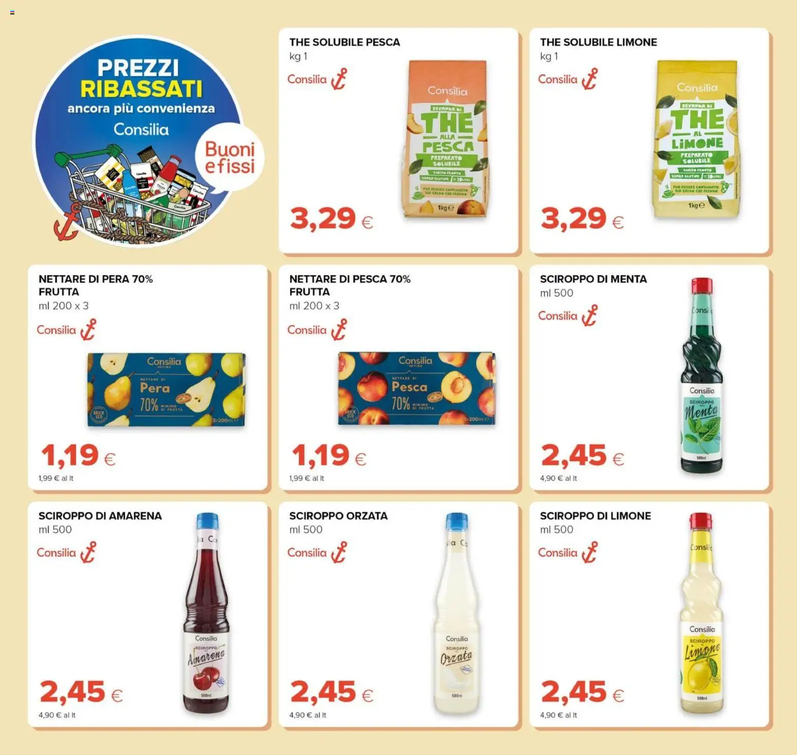 Volantino Tigre del 21/08/2026 | Pagina: 28 | Prodotti: Frutta, Limone, Sciroppo, Pera