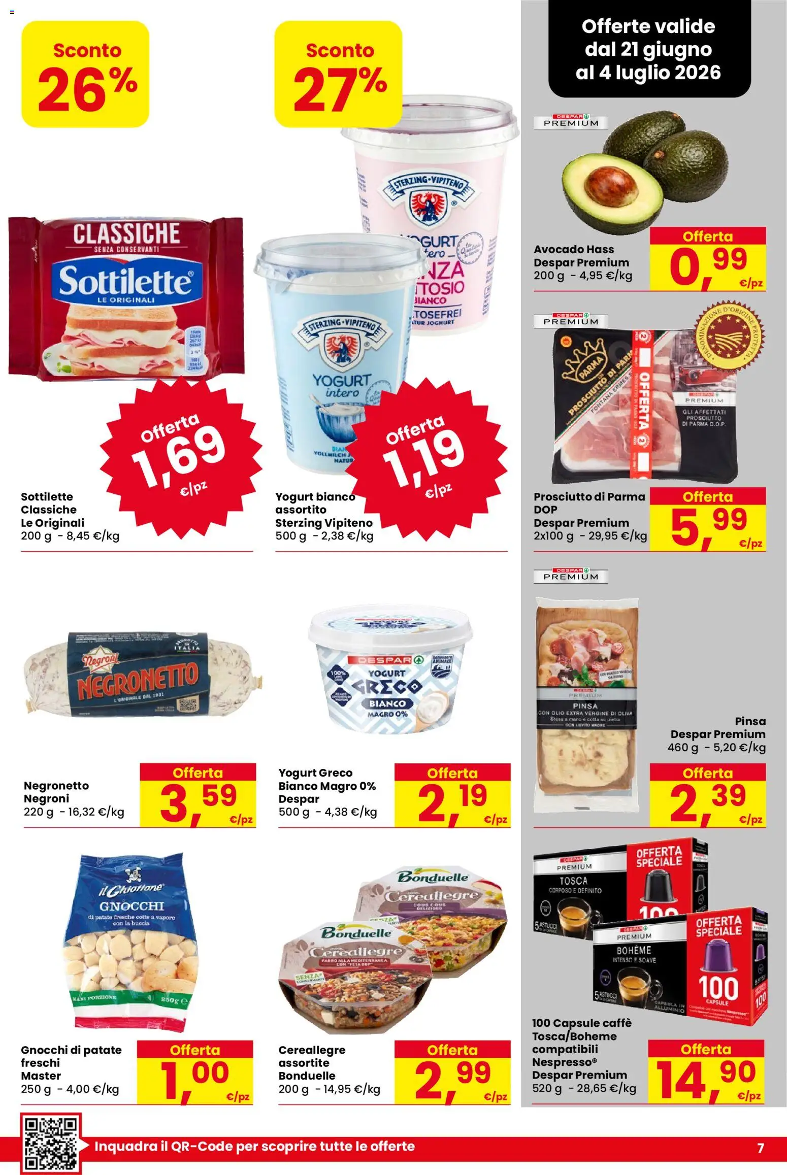 Volantino Despar del 25/06/2026 | Pagina: 7