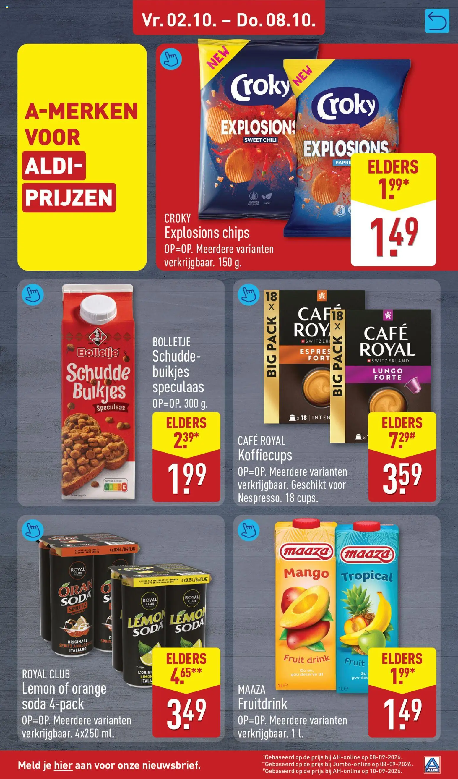 {H1} | Pagina: 7 | Producten: Citroenen, Chips, Fruit, Mango