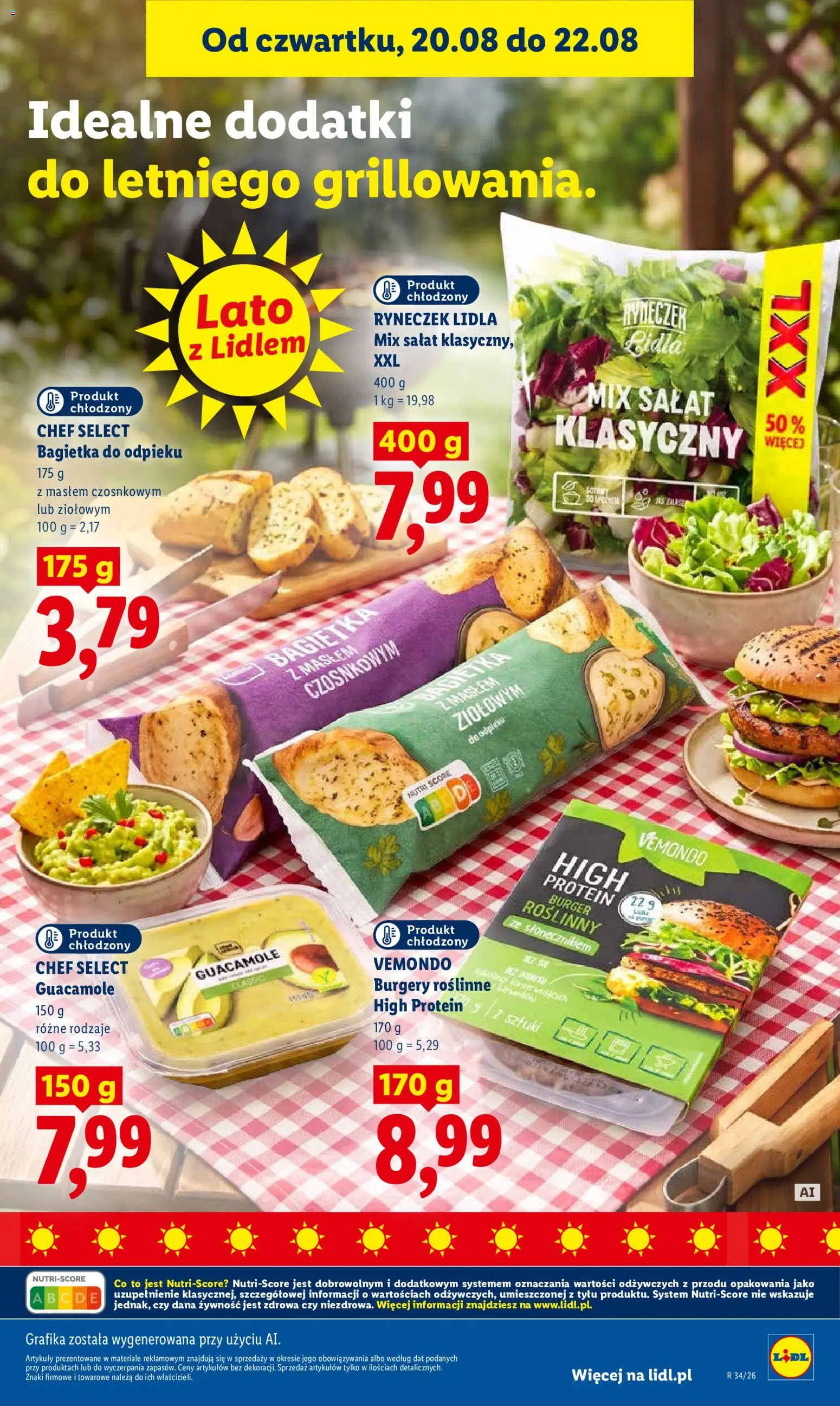 Lidl Polsko leták od 20.08.2026 | Strana: 63 | Produkty: Salát, Protein, Guacamole, Mix salát