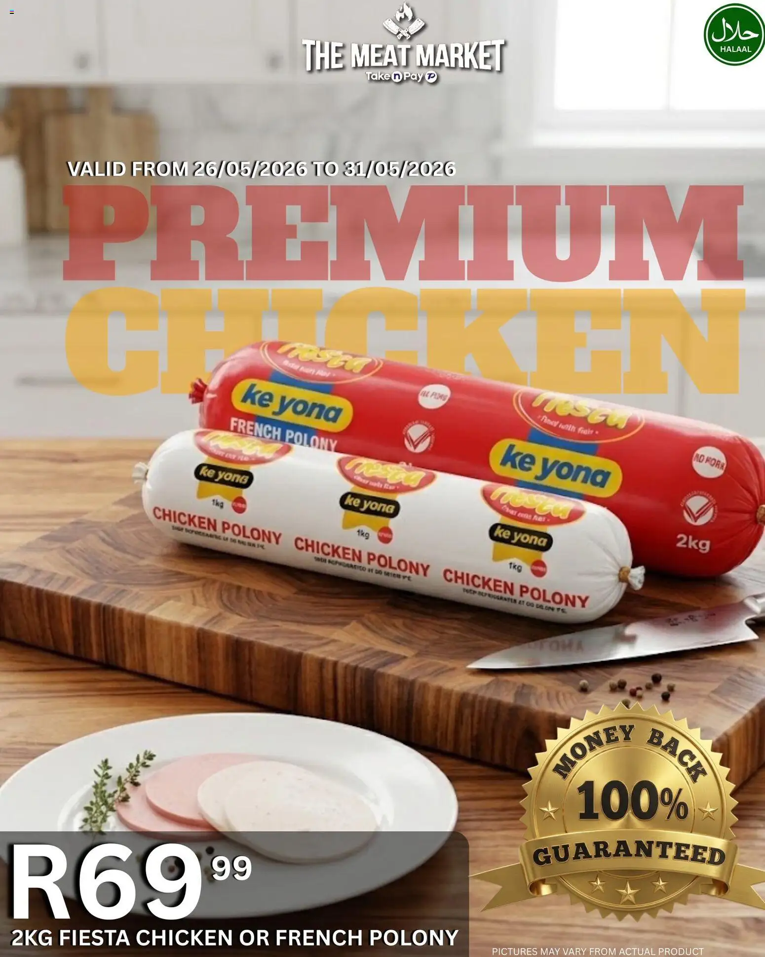 New Take n Pay catalogue – valid from 26.05.2026 | Page: 2 | Products: Polony, Chicken