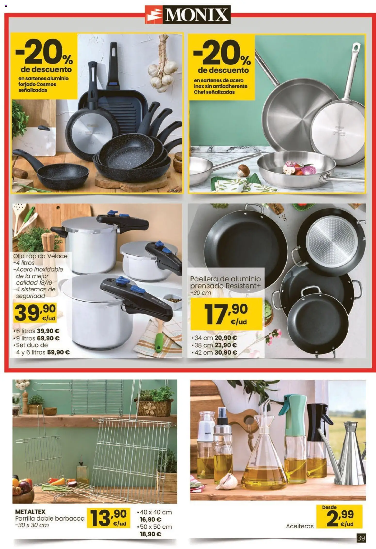 Eroski Qué planazo │ válido desde el 26.03.2026 | Página: 39 | Productos: Barbacoa, Parrilla