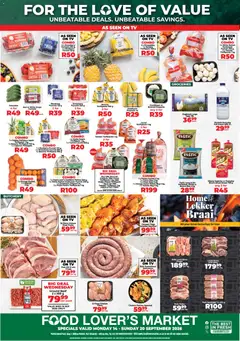 Food Lover's Market specials catalogue – valid from 14/09/2026