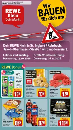 Rewe Prospekt St. Ingbert / Rohrbach ab 28.09.2026 gültig