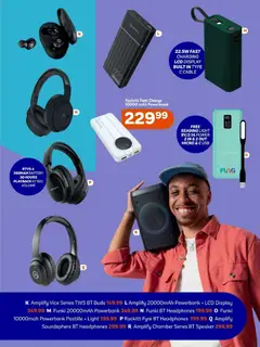 PEP Stores specials catalogue – valid from 27.05.2026 | Page: 13 | Products: Powerbank, Speaker, USB, Battery