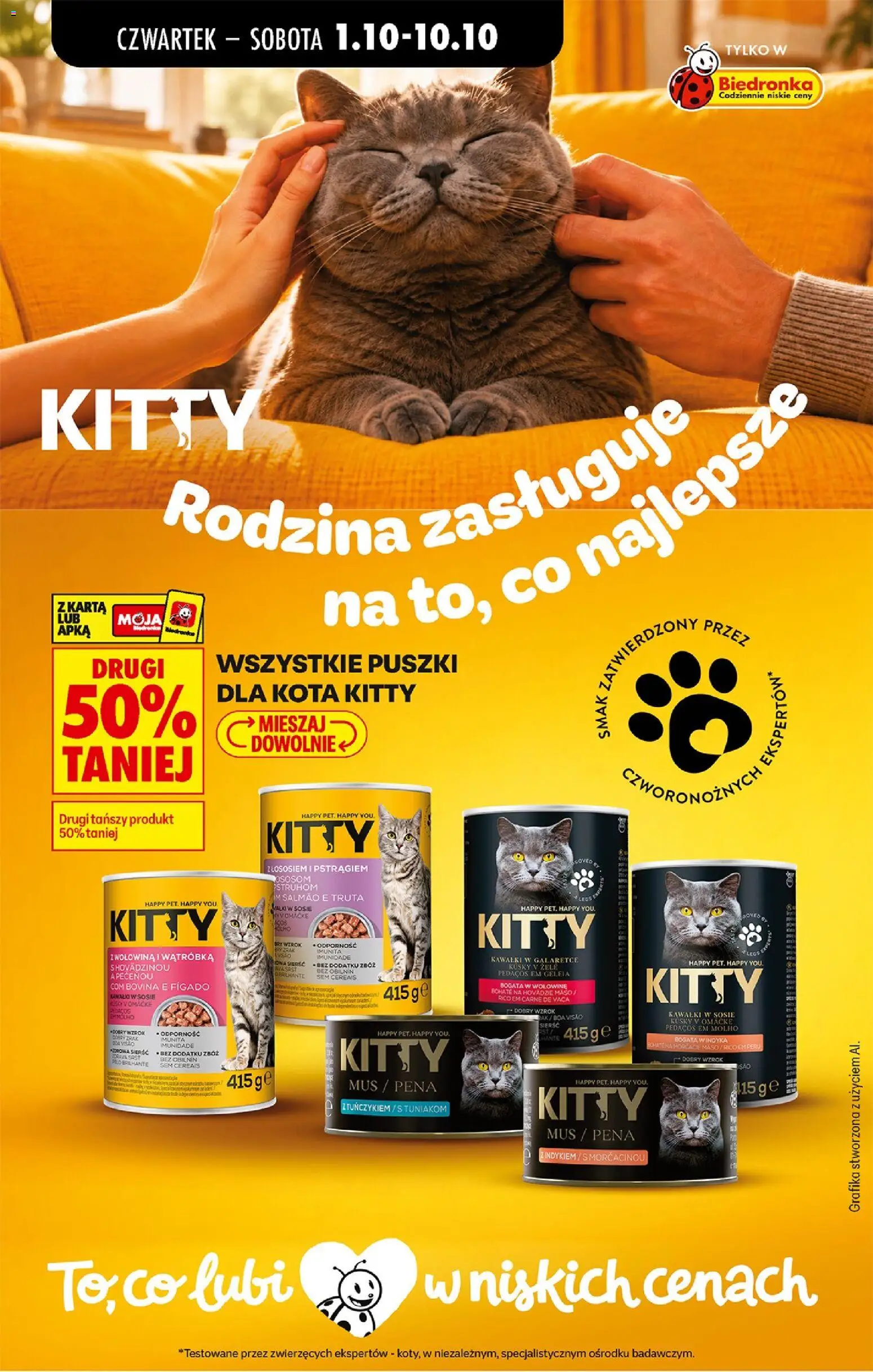 Biedronka Polsko leták - Codziennie niskie ceny od 01.10.2026 | Strana: 73 | Produkty: Maso, Pěna