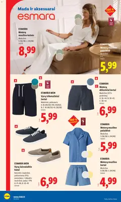 LIDL leidinys galioja nuo 2026.06.22 | Puslapis: 20 | Prekių: Palaidinė, Kelnes, Šortai