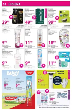 Pogląd oferty "BANDI PROFESSIONAL 4MEN przeciwzmarszczkowy krem do twarzy, Anti-wrinkle face cream for men in a white and green tube." - ważna od 03.06.2026 | Strona: 18 | Produkty: Cleaner, Maszynki do golenia, Płatki, Krem do twarzy