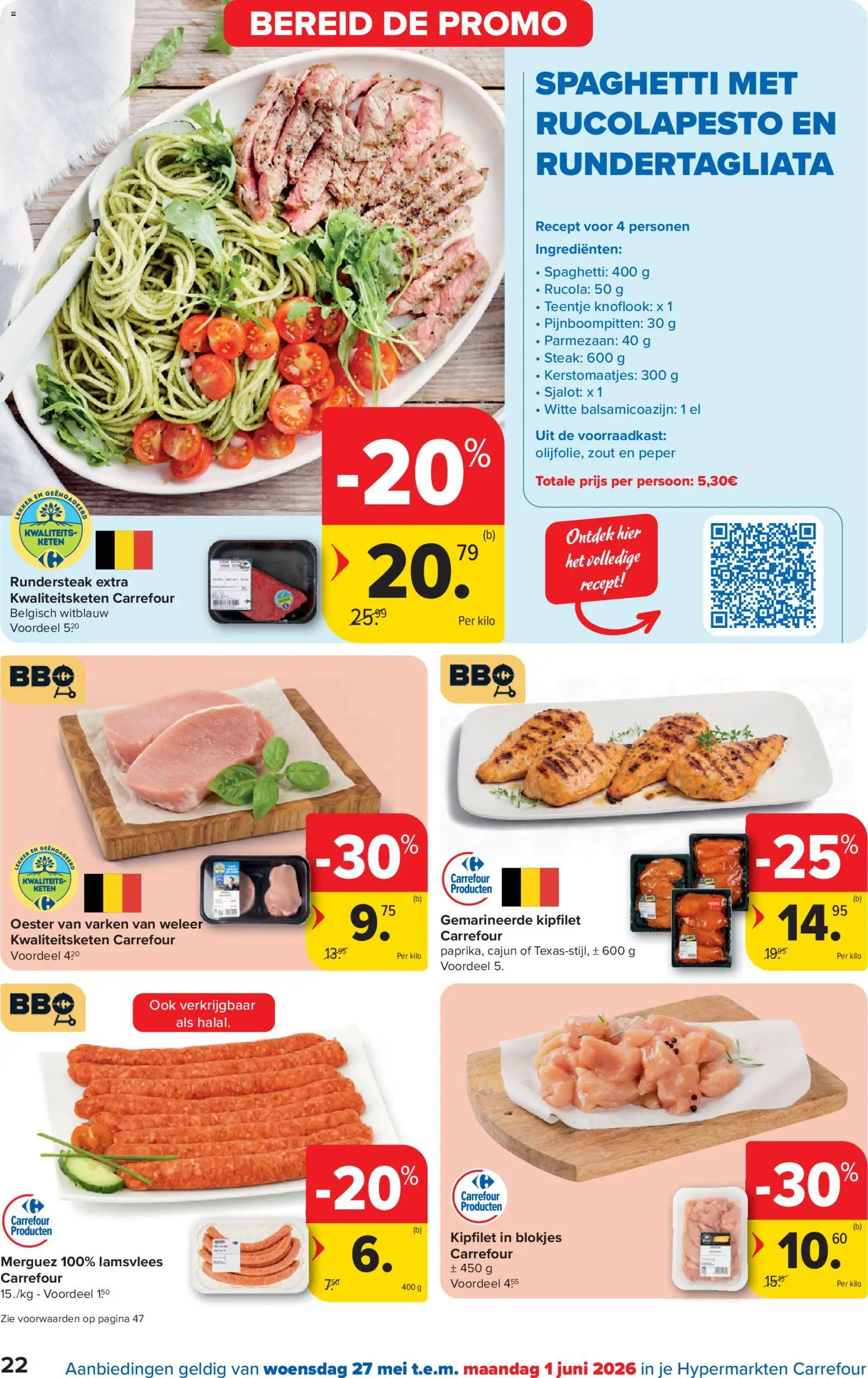 {H1} | Pagina: 22 | Producten: Steak, Lamsvlees, Knoflook, Peper