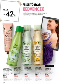 Katalógus Oriflame 2026/10 - amely érvényes a következő dátumtól: 2026.07.08. | Oldal: 134 | Termékek: Body, Habfürdő, Aloe vera, Sampon