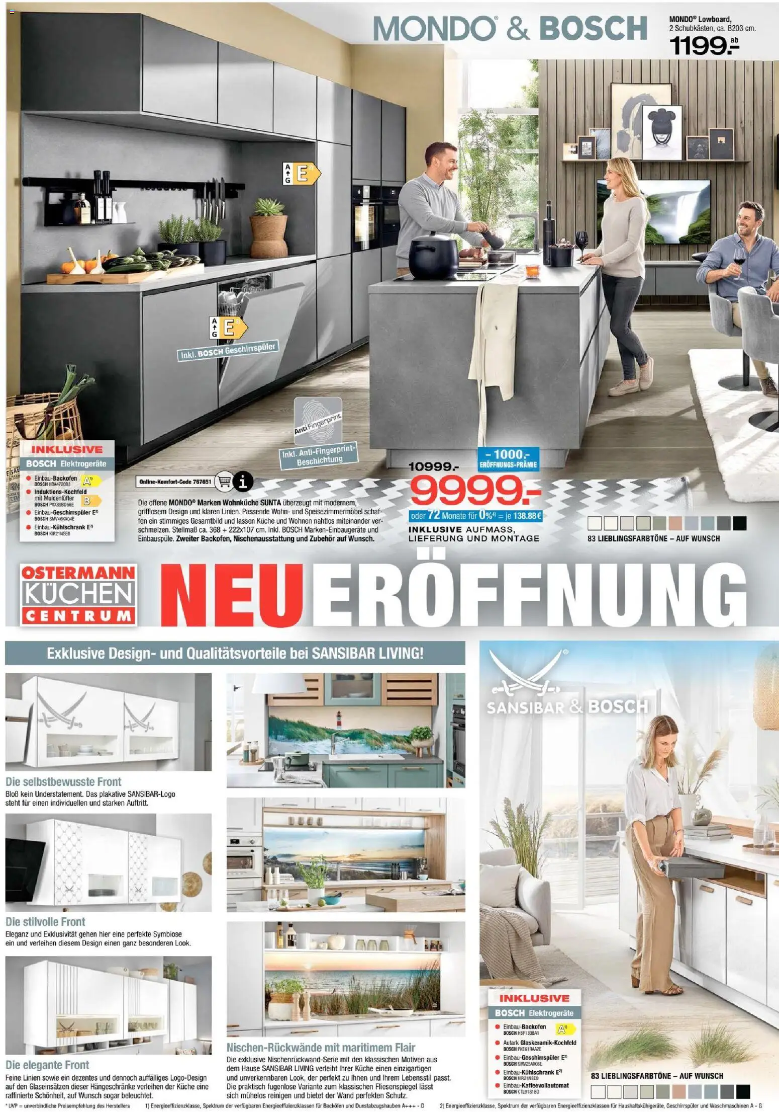 Ostermann Neueröffnung Kamen – gültig ab 02.10.2026 | Seite: 4 | Produkte: Bosch, Geschirrspüler, Backofen, Kuchen