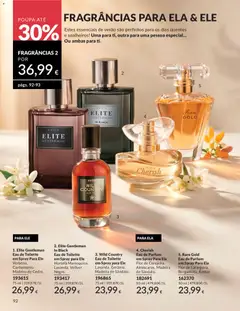 Pré-visualização Elite Gentleman Eau de Toilette em Spray Para Ele, Verbena. Cardamomo. Madeira de Cedro. válido de 01.06.2026 | Página: 92