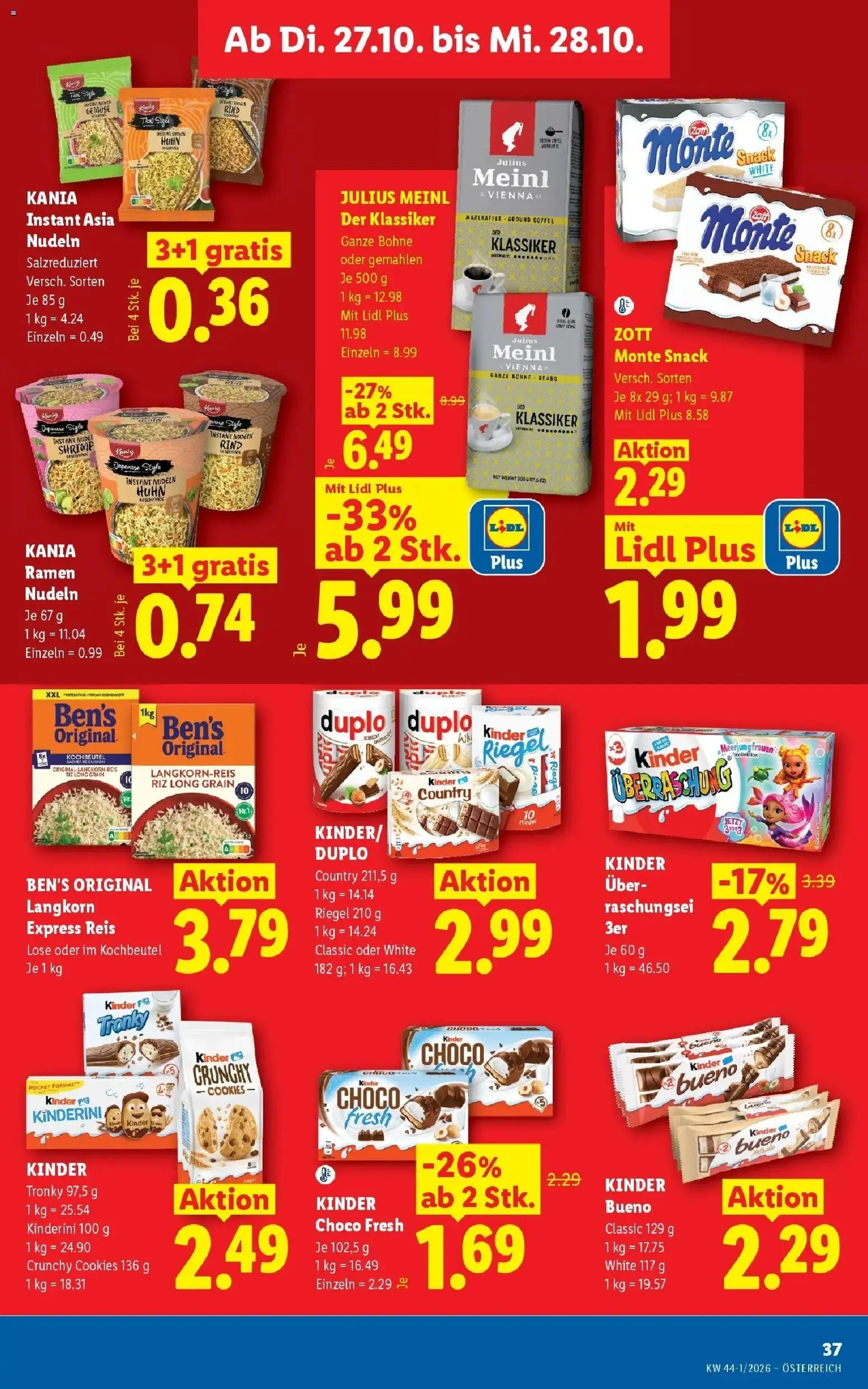 Lidl Flugblatt - Jenbach ab 18.10.2026 - Angebote ab donnerstag | Seite: 46